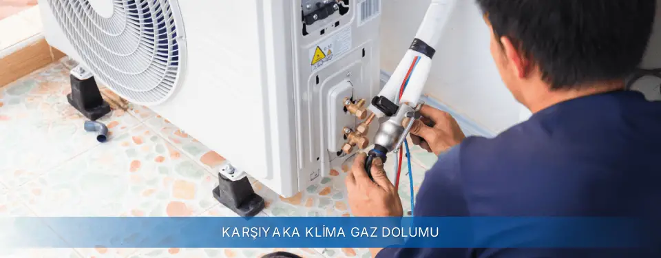 Karşıyaka İlçemi Sigma Klima Gaz Dolumu